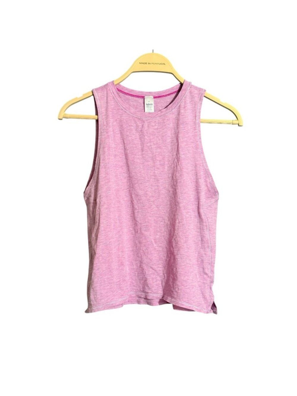 Lululemon Ivivva Active Tank Top Girl Size 10 Pink Running Sleeveless Workout